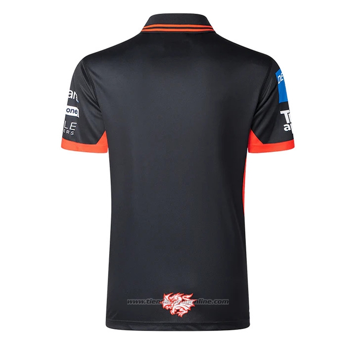 Camiseta Polo St George Illawarra Dragons Rugby 2026 Negro